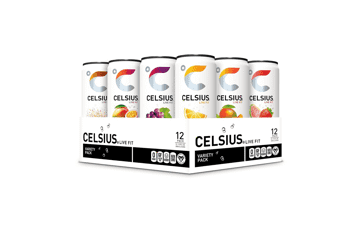 CELSIUS Assorted Flavors Energy Drinks - 12 Pack