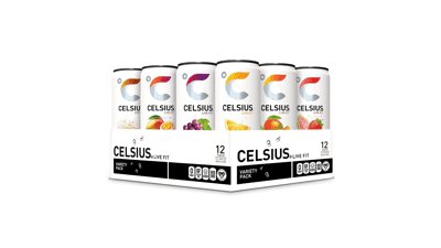CELSIUS Assorted Flavors Energy Drinks - 12 Pack