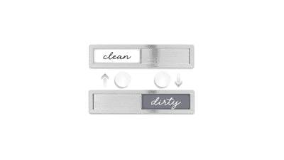 Clean Dirty Dishwasher Magnet: Stylish Kitchen Sign