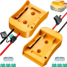 Dewalt 20V Battery Adapter for Power Wheels - 2-Pack