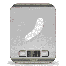 Digital Kitchen Food Scale - 11lb, Stainless Steel