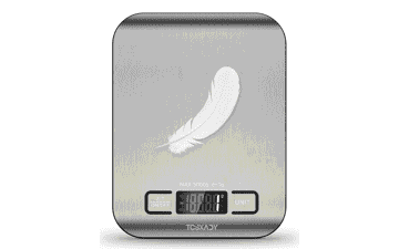 Digital Kitchen Food Scale - 11lb, Stainless Steel