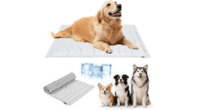 Dog Cooling Mat: Upgraded Pet Cool Pad for Summer