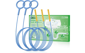 Drain Snake Hair Clog Remover - 3 Pack