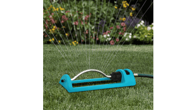 Oscillating Lawn Sprinkler - Covers up to 3,600 sq.ft