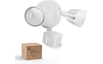 Philips 44W LED Security Light: Motion Sensor, Waterproof, 4 Modes