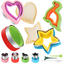 Sandwich & Cookie Cutter Set - 4 Pack