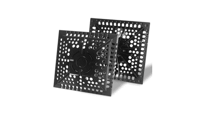 Shower Drain Hair Catcher: 2-Pack Silicone Drain Cover