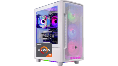 Skytech Archangel RTX 3050 Gaming PC - Ryzen 5 5500, 16GB RAM, 1TB SSD