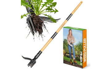 Stand Up Weed Puller Tool - Long Handle Weed Remover