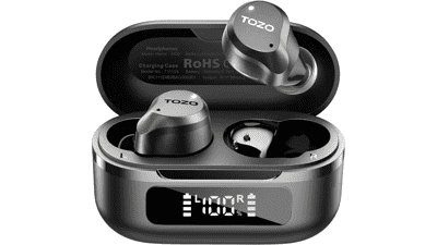 TOZO Hybrid ANC Wireless Earbuds: Immersive Sound & Clear Calls