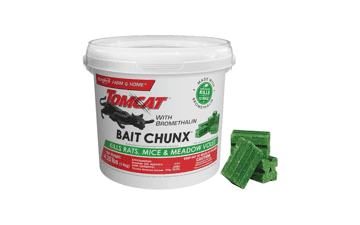 Tomcat Bromethalin Bait Chunx - Rat & Mouse Control - 4.25 lbs