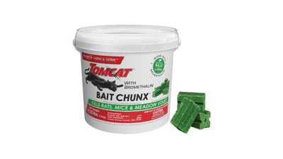 Tomcat Bromethalin Bait Chunx - Rat & Mouse Control - 4.25 lbs