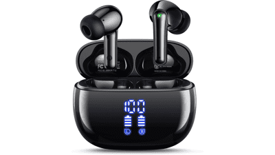 Wireless Earbuds: Bluetooth 5.0, 40H Playtime, Deep Bass