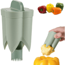 2-in-1 Pepper Corer & Deseeder - Fast & Easy Meal Prep