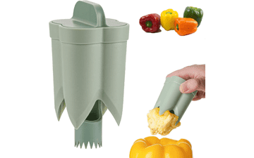 2-in-1 Pepper Corer & Deseeder - Fast & Easy Meal Prep