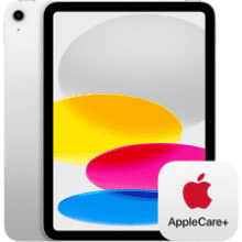 Apple iPad 11-inch (128GB, Wi-Fi) - Silver with AppleCare+