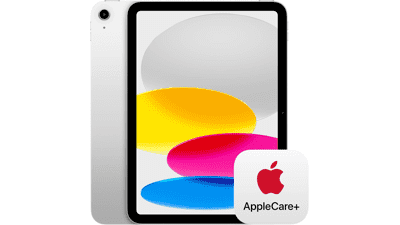 Apple iPad 11-inch (128GB, Wi-Fi) - Silver with AppleCare+