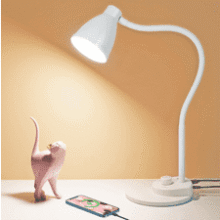 BOHON LED Desk Lamp - USB Charging, Dimmable, 3 Color Modes