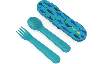 Bentgo Kids Utensil Set - Shark Edition