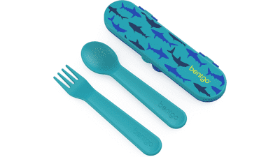 Bentgo Kids Utensil Set - Shark Edition
