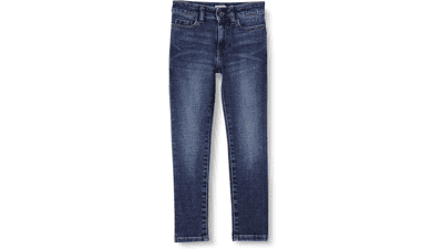 Boys' Slim Fit Stretch Denim Jeans - Amazon Essentials