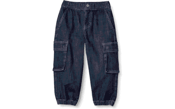 Boys' Stretch Denim Cargo Jeans - Amazon Essentials