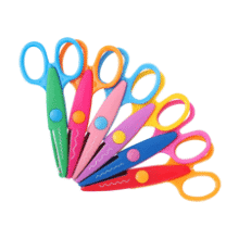 Decorative Edge Craft Scissors 6-Pack