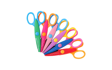 Decorative Edge Craft Scissors 6-Pack