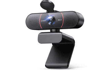 EMEET 4K Webcam: UHD, Auto Focus, Noise Cancelling