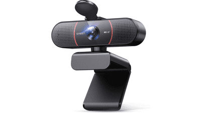 EMEET 4K Webcam: UHD, Auto Focus, Noise Cancelling