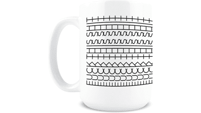 Hidden Message Coffee Mug - Funny 15oz Ceramic Cup