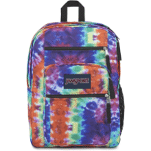 JanSport Red Hippie Days Laptop Backpack
