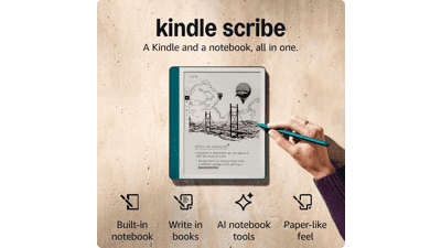 Kindle Scribe 64GB: Write on Books with Premium Pen