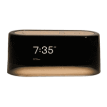 Loftie Alarm Clock: Sound Machine, Sleep Aid, and Bluetooth Speaker - Peach