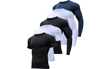 Men's Compression Shirts - Workout Athletic Undershirt