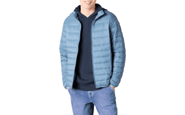 Men's Lightweight Water-Resistant Puffer Jacket