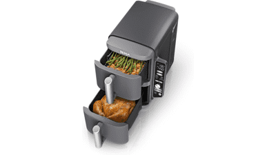 Ninja 10QT DoubleStack XL Air Fryer - Compact & Versatile!