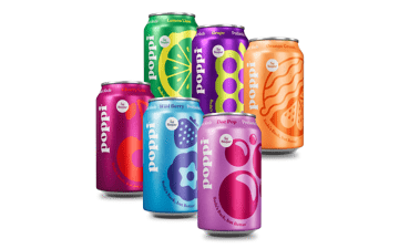 Poppi Sparkling Prebiotic Soda: Variety 12-Pack