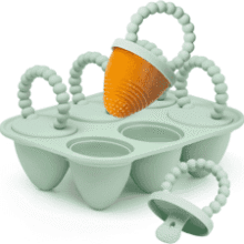 Silicone Baby Popsicle Molds - Teething Relief