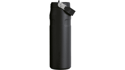 Stanley IceFlow 2.0: 24oz Flip Straw Water Bottle - Black