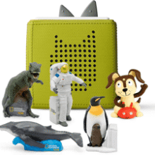 Toniebox Starter Set: Kids Audio Player - National Geographic Edition