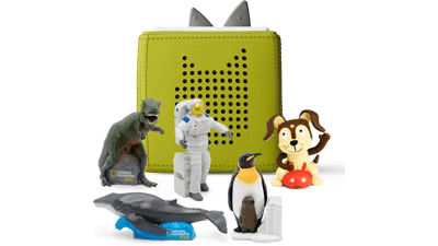 Toniebox Starter Set: Kids Audio Player - National Geographic Edition