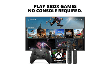 Xbox Controller Bundle: Carbon Black + Fire TV Stick 4K