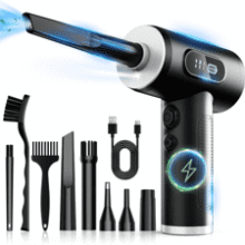 100000RPM Electric Air Duster - Rechargeable & Cordless