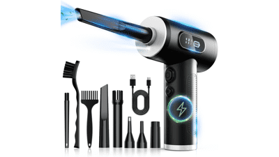 100000RPM Electric Air Duster - Rechargeable & Cordless