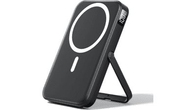10000mAh MagSafe Power Bank with Foldable Stand