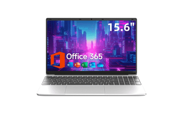 15.6" Windows 11 Laptop - 4GB RAM, 128GB SSD, Office 365 Included