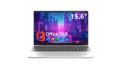 15.6" Windows 11 Laptop - 4GB RAM, 128GB SSD, Office 365 Included