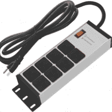 20 AMP Heavy Duty Power Strip with Surge Protector